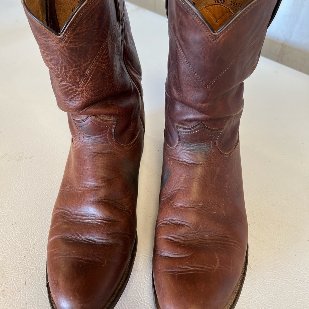 Justin Roper cowboy boots. Great condition, men's size 13 D